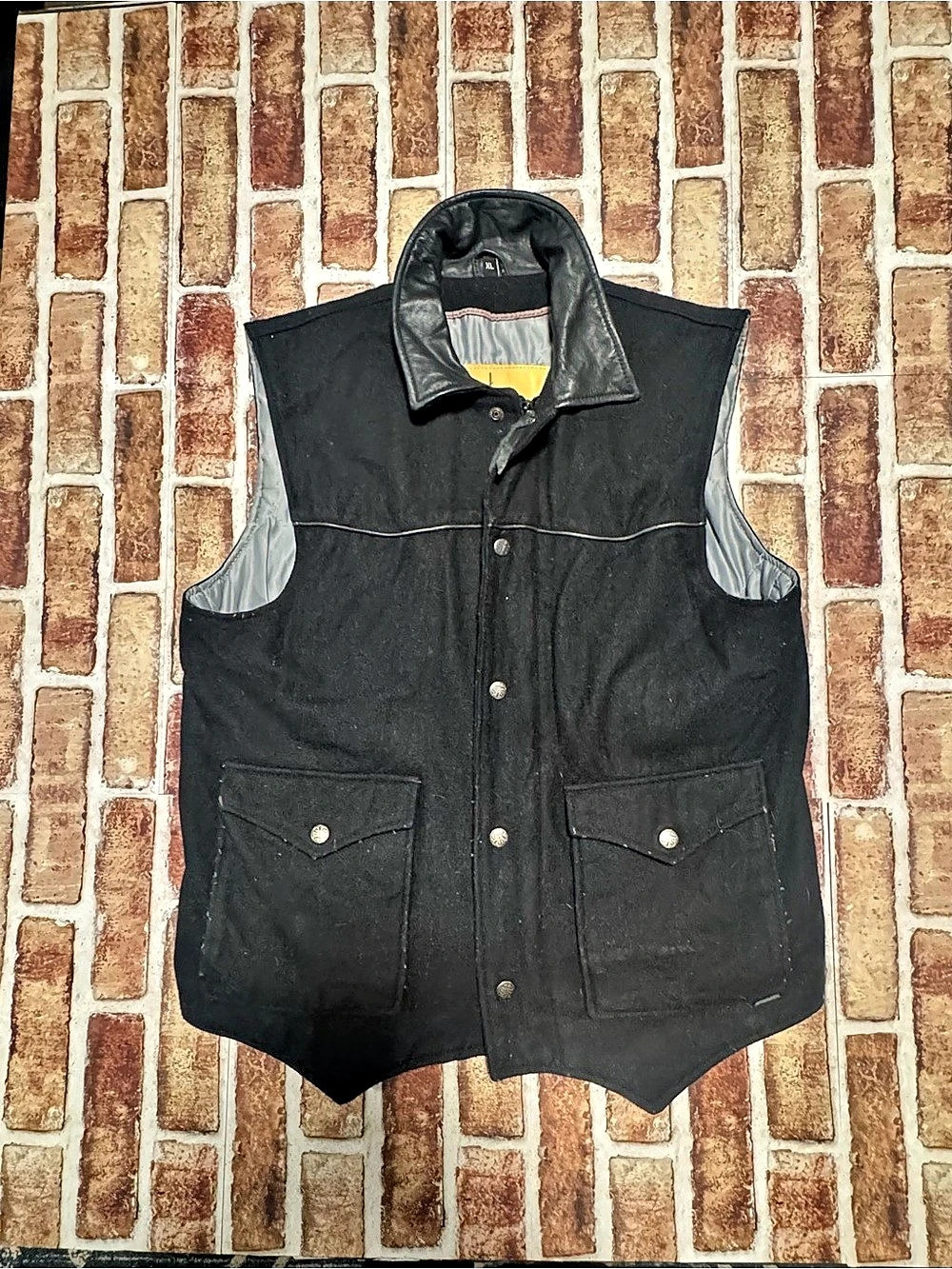 STS Ranchwear Vest Black Men's Size XL Vest